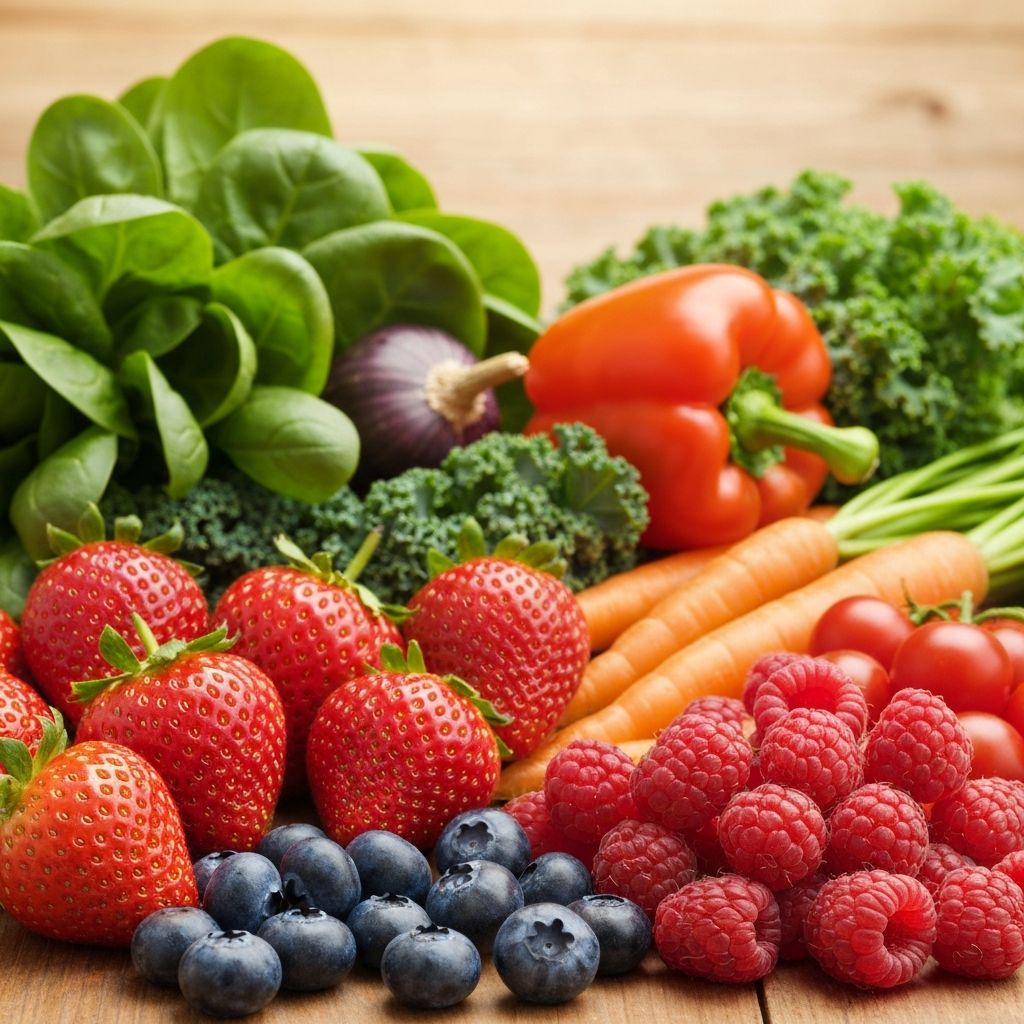 Antioxidant-rich natural foods and plants